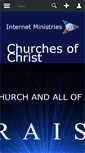 Mobile Screenshot of church-of-christ.org