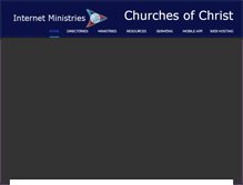 Tablet Screenshot of church-of-christ.org